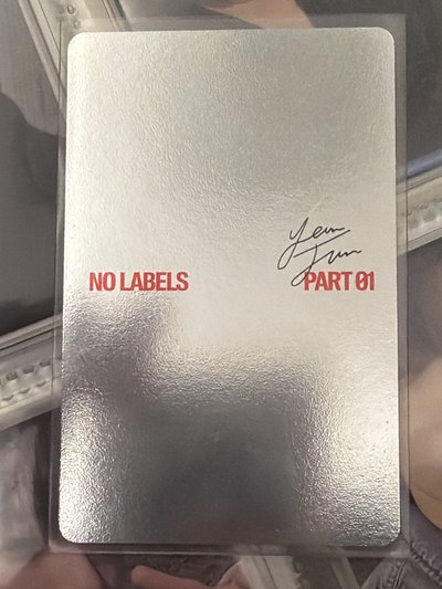 NO LABELS吊飾專卡竣