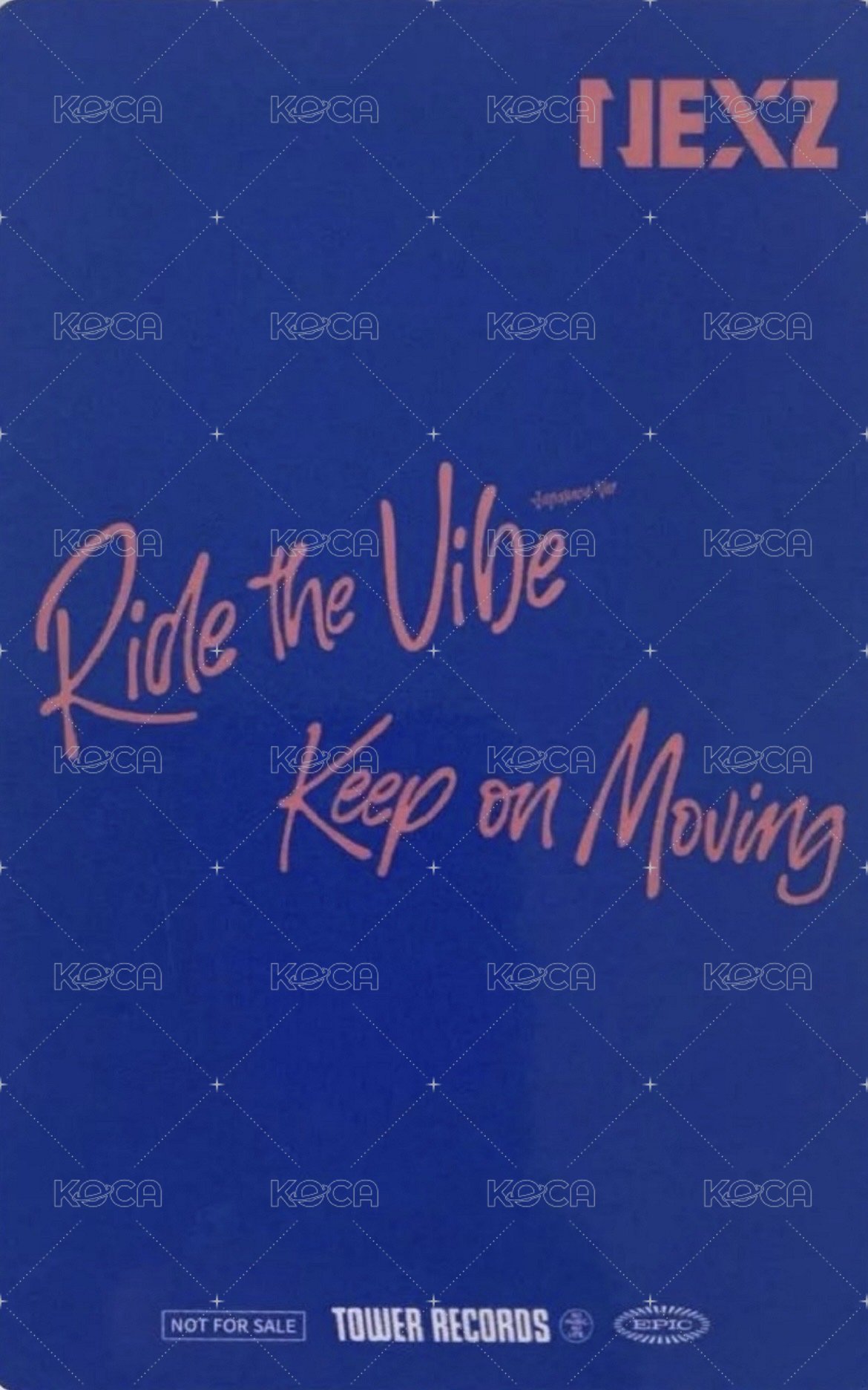 日本出道專 塔店 特典卡  背面