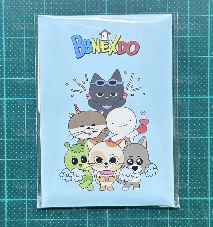 BBNEXDO 聖誕快閃 未拆貼紙set 