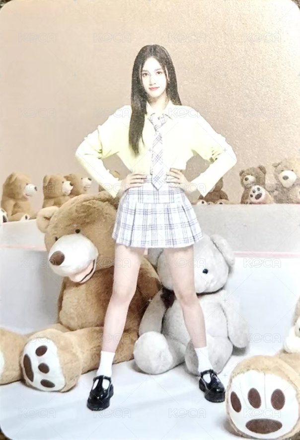 泰迪熊 日版 快閃 隨機卡  背面