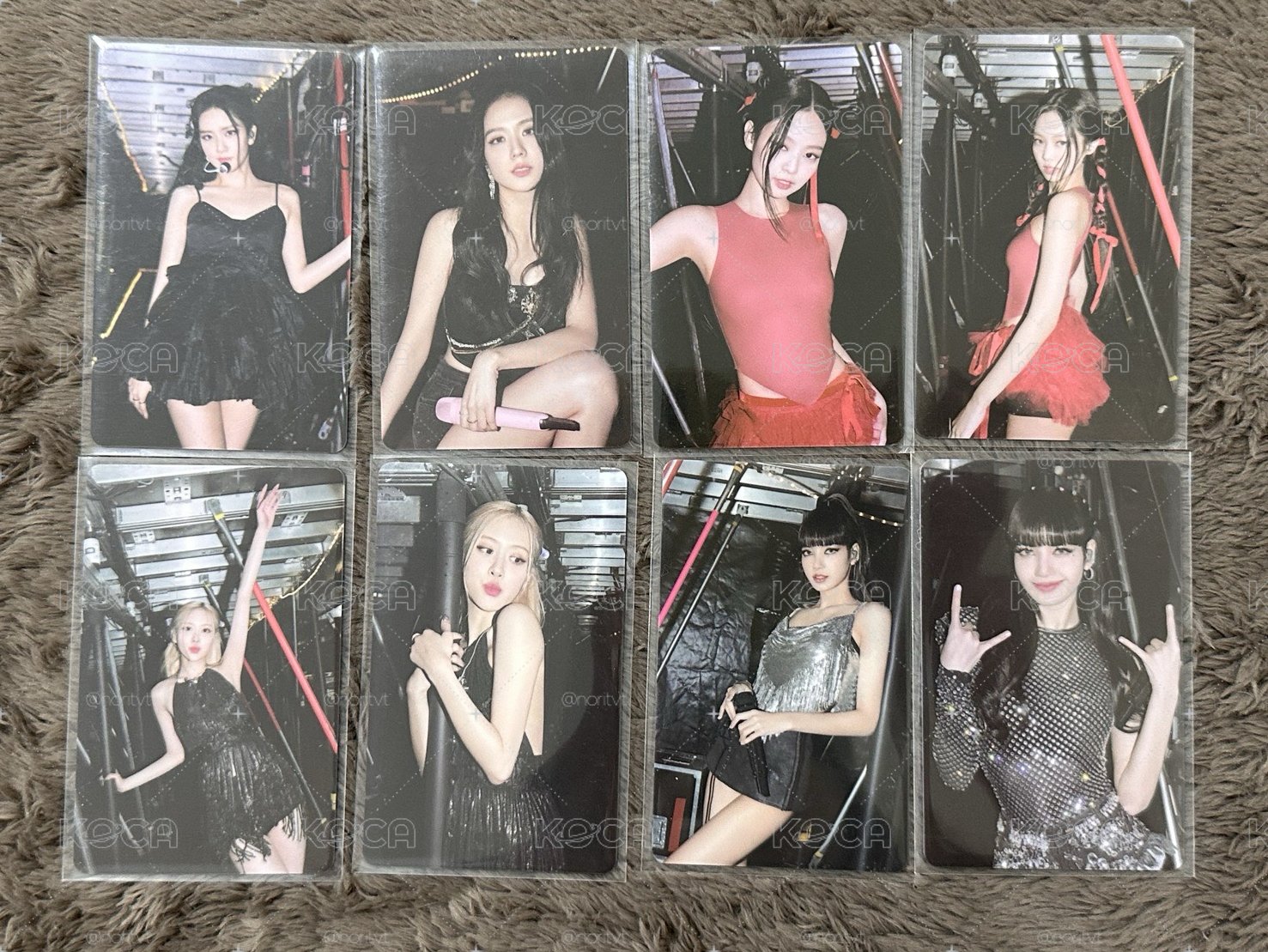 BLACKPINK二巡小卡組
