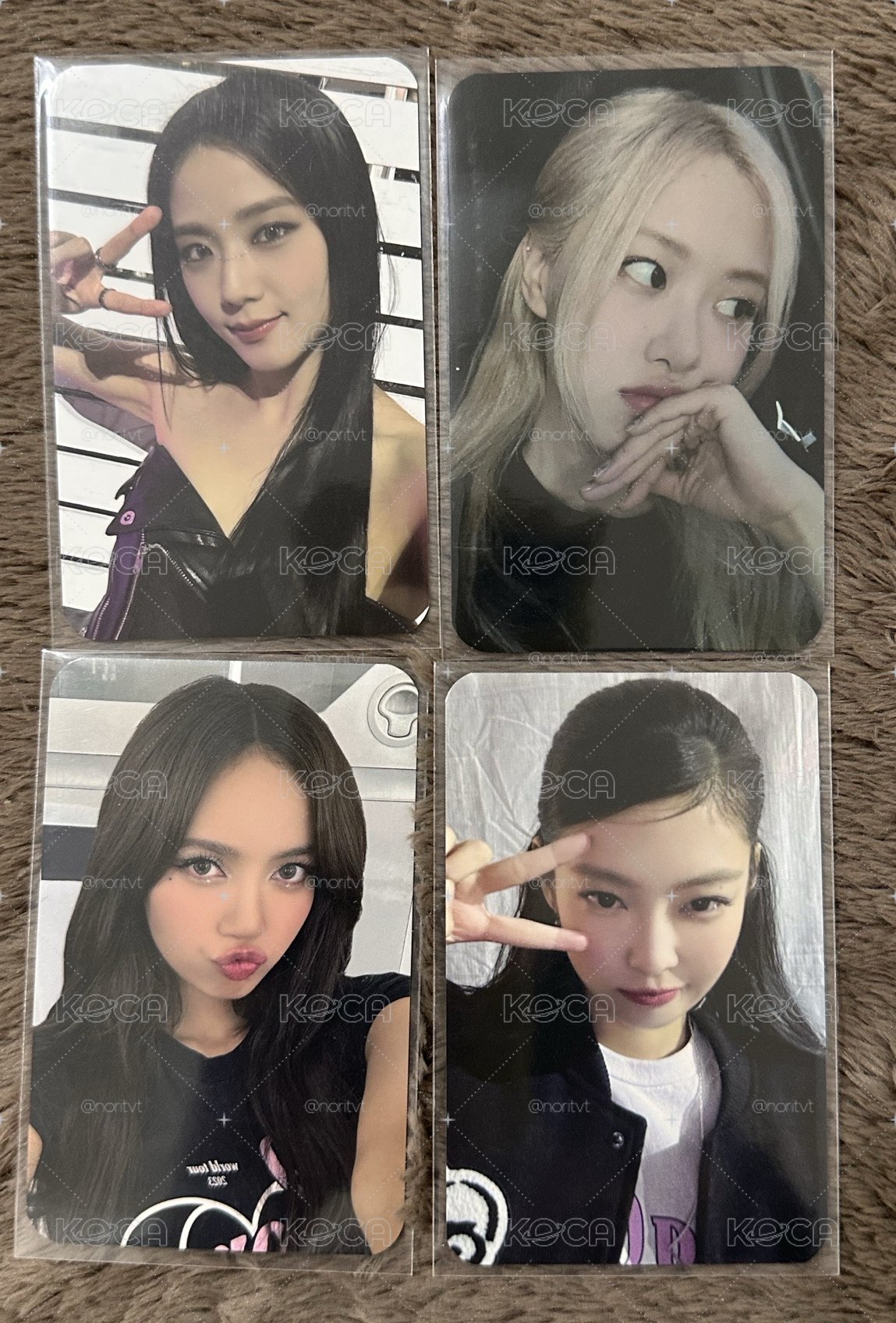 BLACKPINK 二巡滿額卡一套