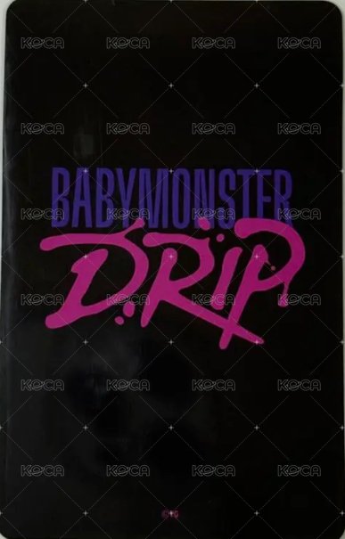 DRIP 澀谷快閃 滿額卡  背面