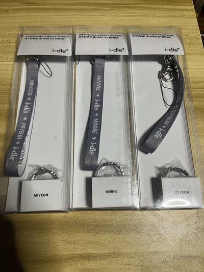 （🏰現貨）i-dle 世巡 韓場 4應援掛繩+裝飾