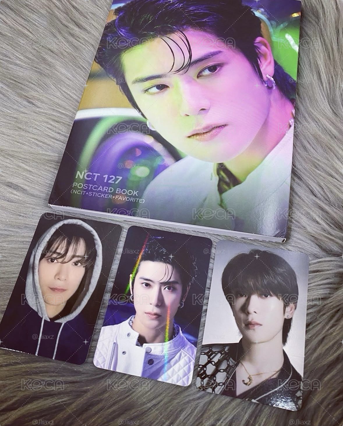 NCT127 明信片書 鄭在玹組