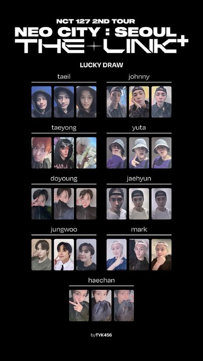 neo city:seoul the link+ lucky drew 鄭在玹幸運卡