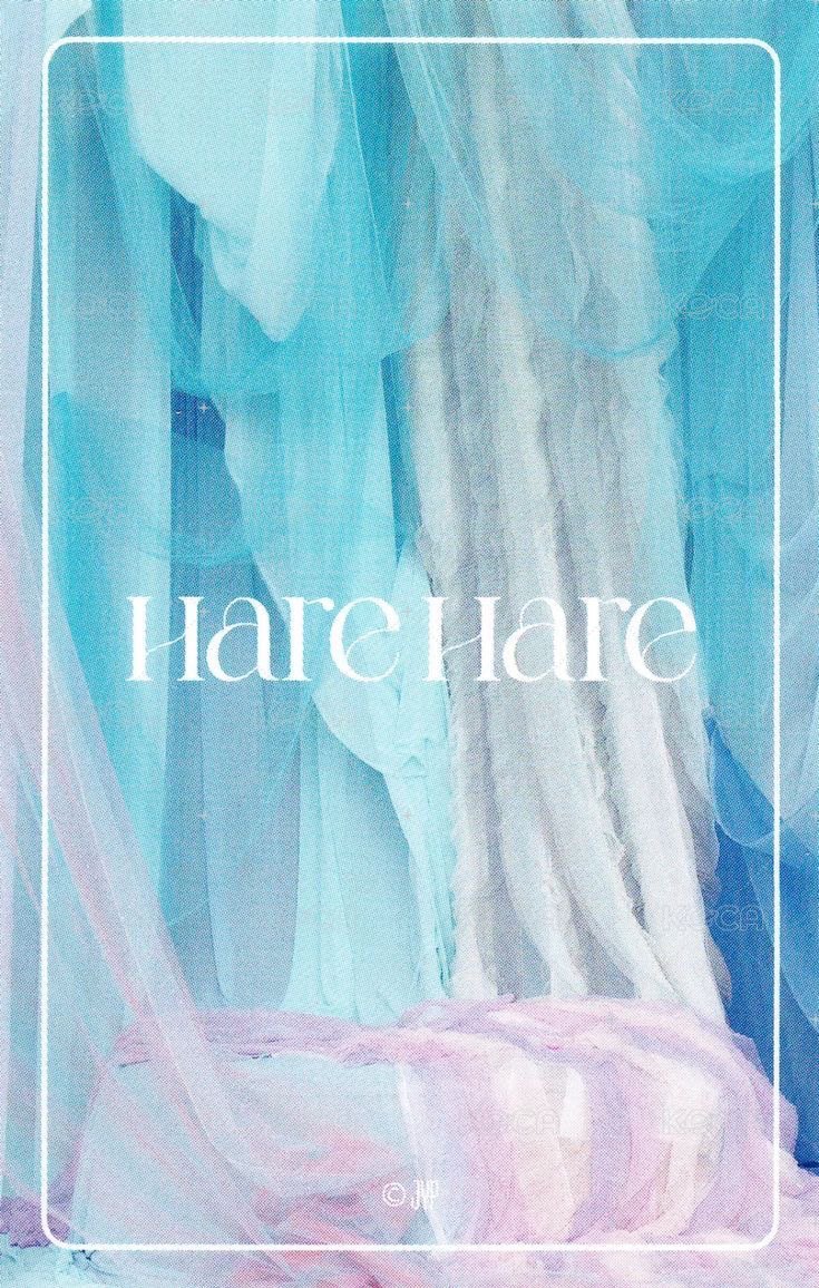 Hare Hare 周邊卡 日周卡 團卡 背面