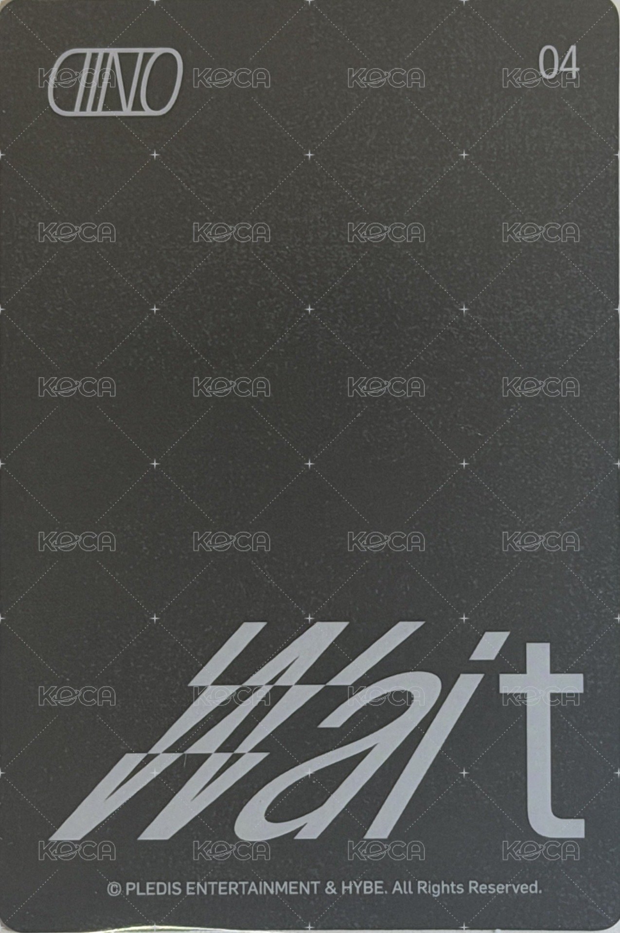 Wait 隨機卡 04 背面