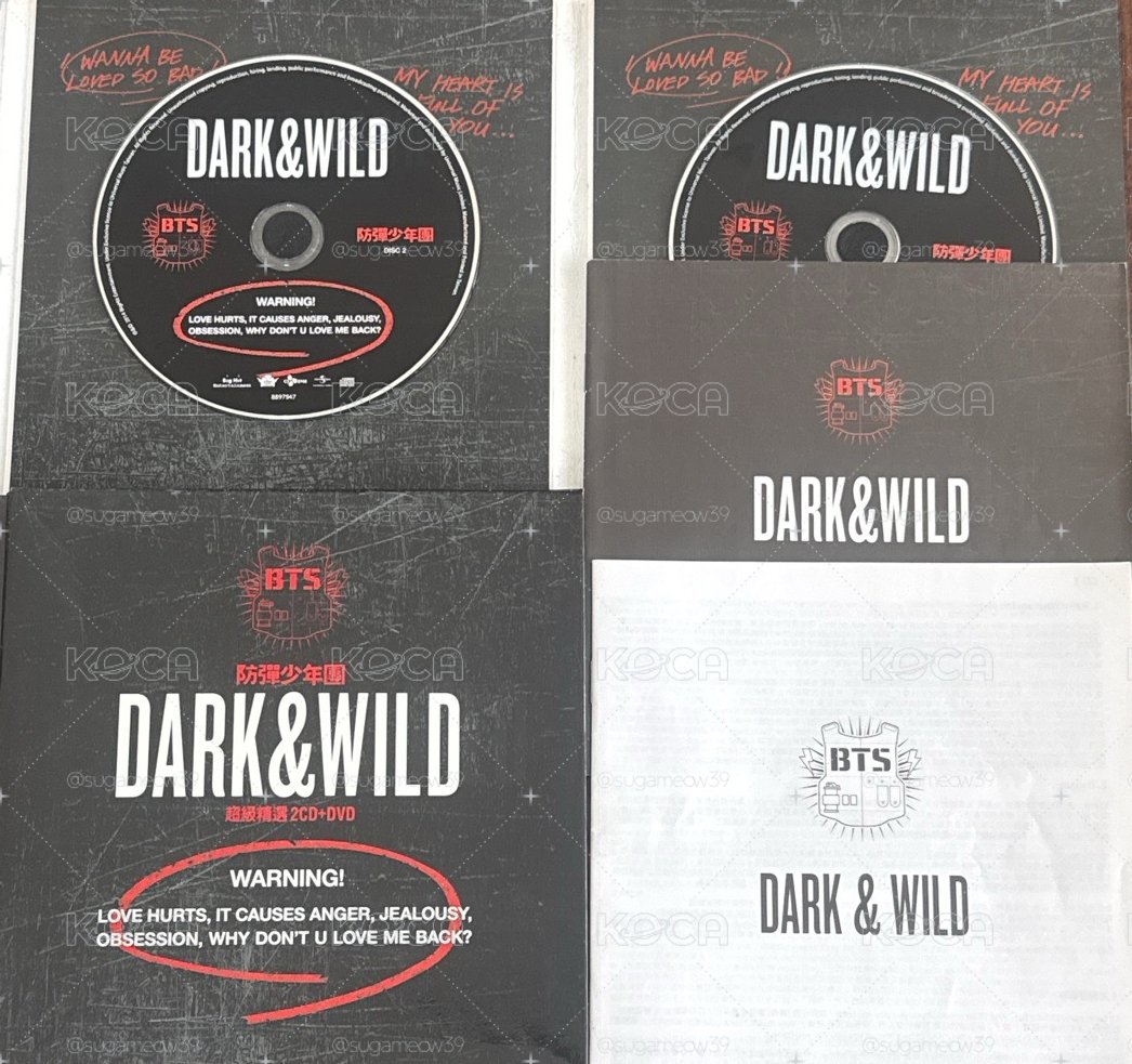DARK & WILD 超級精選2CD+DVD限定版