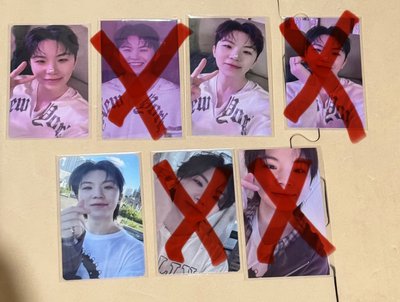 woozi知勳-迷12+消費期限-場限卡