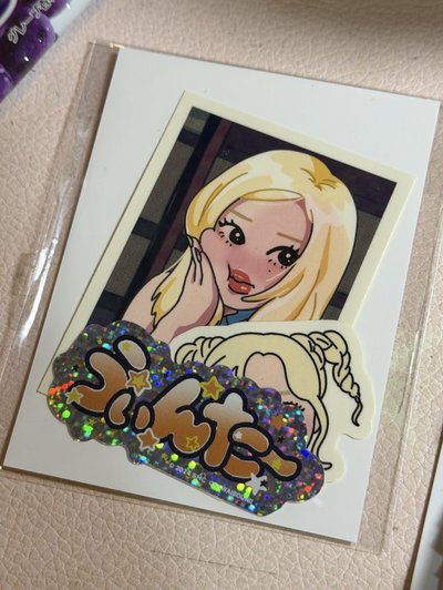 aespa 內褲兔🐰聯名 限定商品 winter 貼紙set