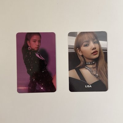 BLACKPINK Square Up 專輯卡 Black ver.1 / ver.2