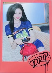 DRIP TAG ver.單封固配 明信片 