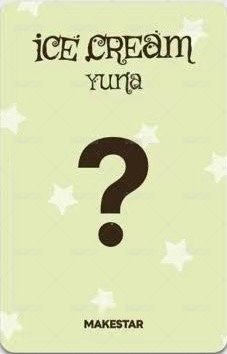 Ice Cream ms 1.0 線下 簽售卡 蛋糕 背面