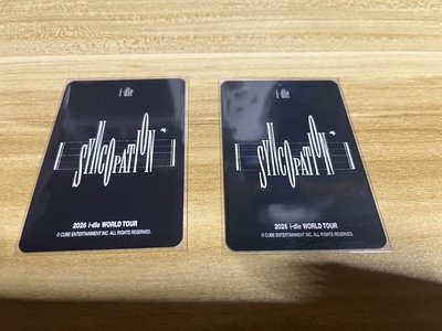 （🏰現貨）I-dle 世巡 隨機卡 雨琦