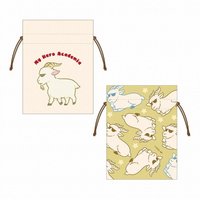 豆巾着 小束口袋