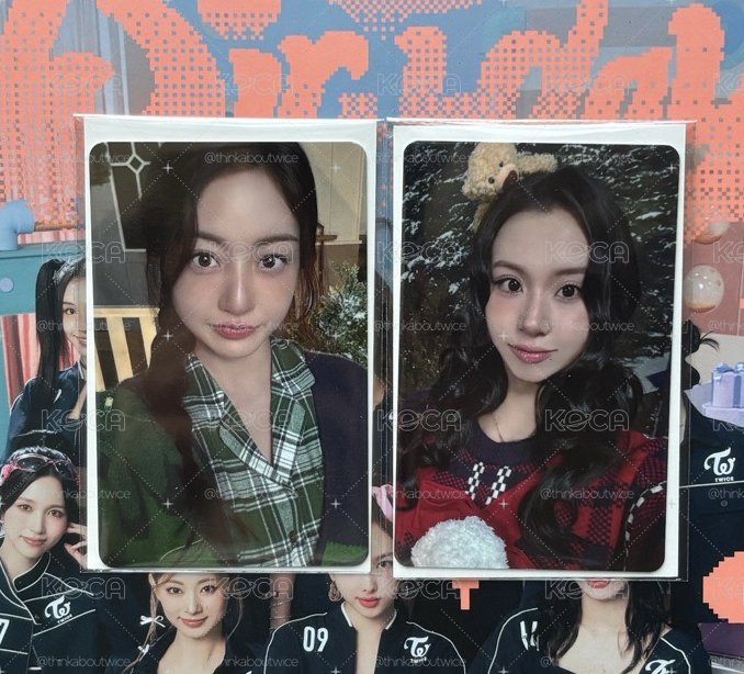 TWICE 冬日 滿額卡 志效 彩瑛