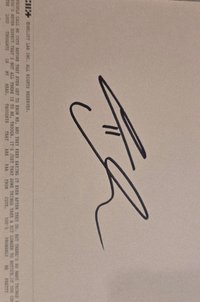 NOT CUTE ANYMORE 美版親簽 明信片 