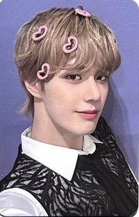 迷四 ju 簽售卡 愛心髮夾ver.