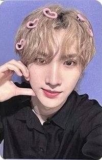 迷四 ju 簽售卡 愛心髮夾ver.