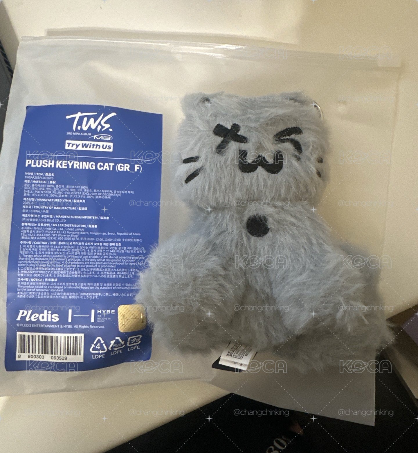吐貓 tws 灰貓娃