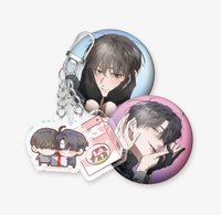 主題周邊 徽章+吊飾組