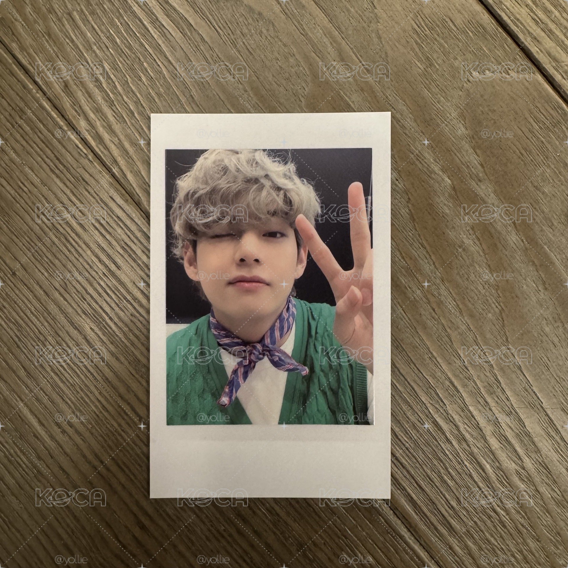 Season greeting 年曆卡 2021 拍立得 泰亨