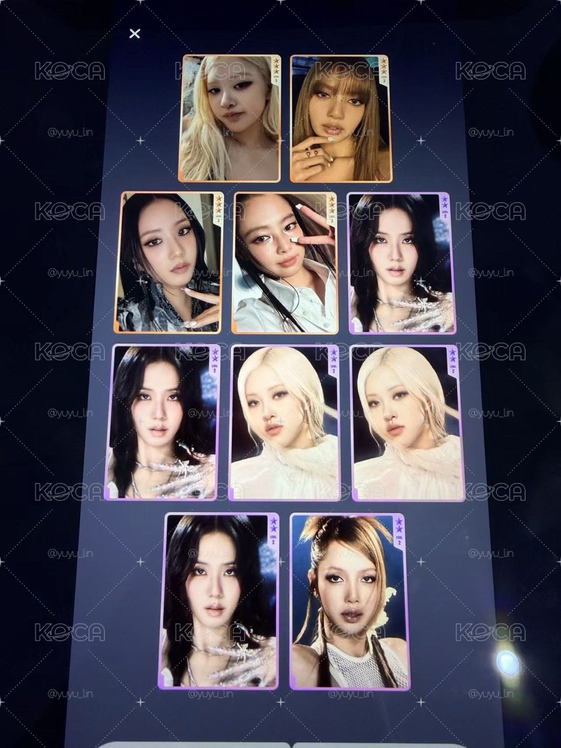Blackpink星光卡