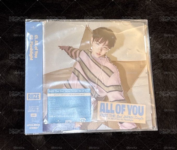 RIIZE 日專《ALL OF YOU 》將太郎單封+小卡