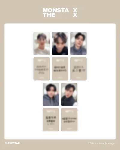 MONSTA X MS台北簽售特典卡