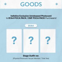 B1A4&ONF CONCERT [FLY WITH LIGHT] IN TAIPEI Hellolive 線上直播特典