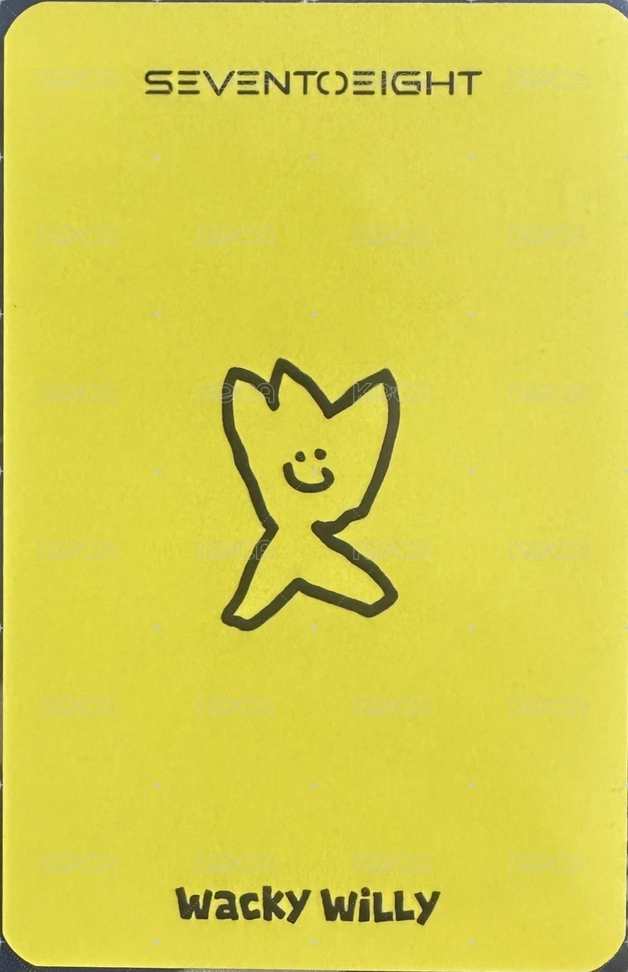 品牌好友/一日店長 滿額卡 Wacky Willy JAGGER 柏佑 背面