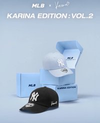 棒球帽 2.0 棒球帽 KARINA x MLB 2.0棒球帽 黑色