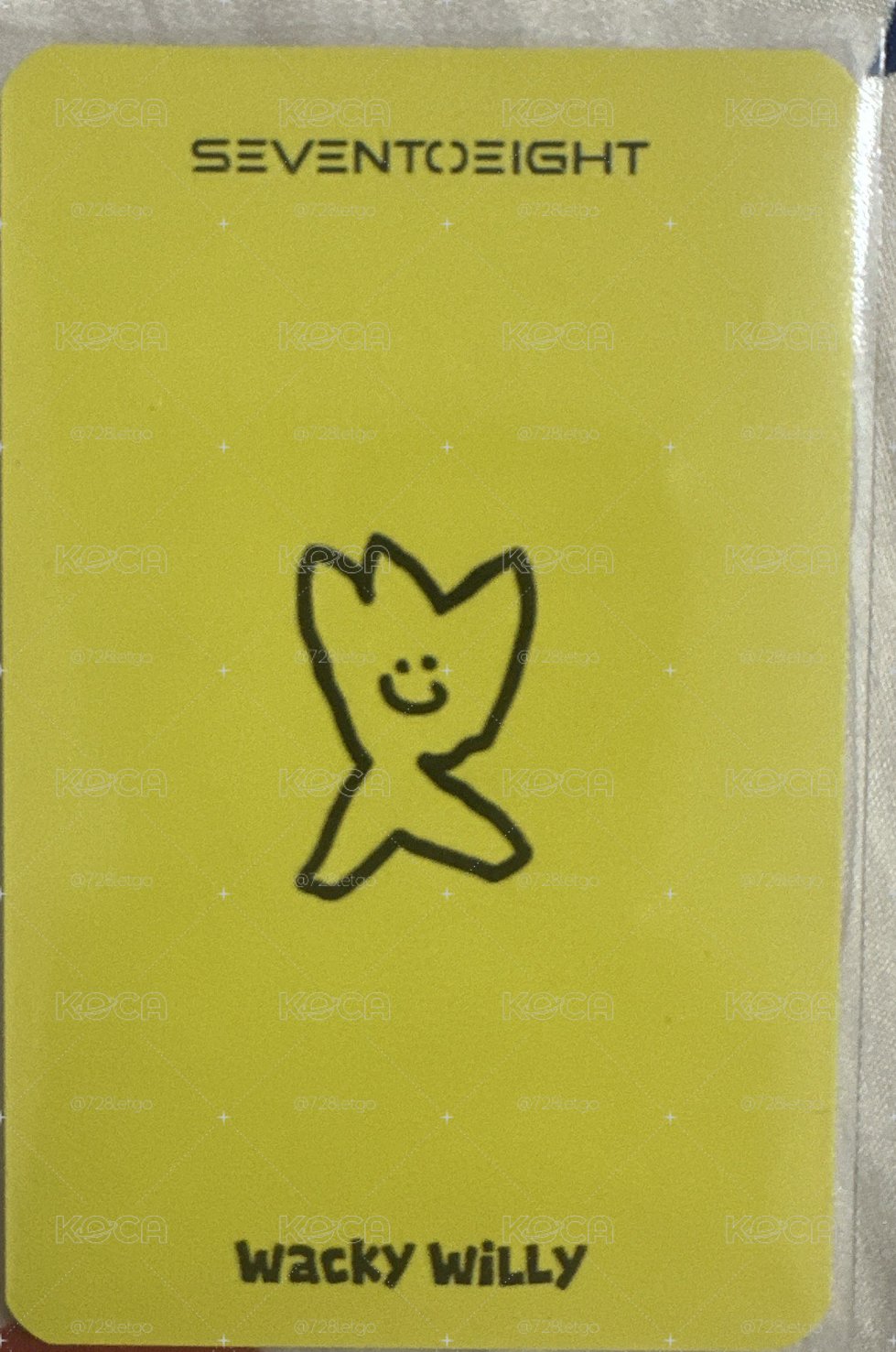 Wacky Willy 柏佑Jagger滿額卡
