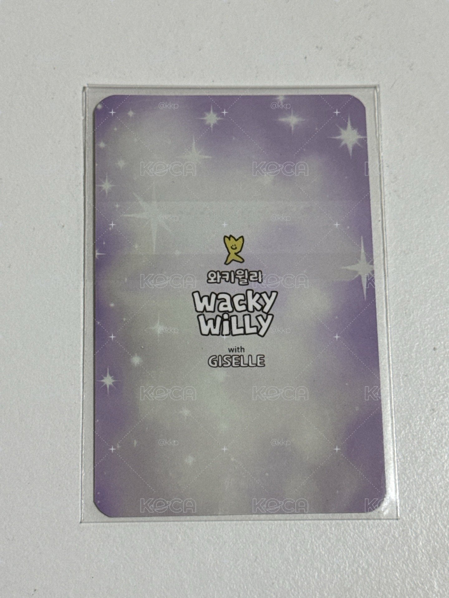 Giselle wacky willy代言卡