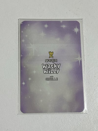 Giselle wacky willy代言卡