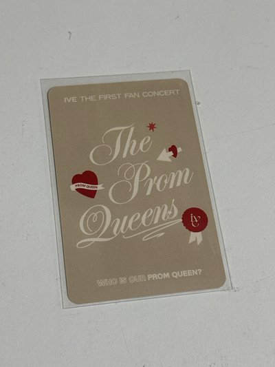 李瑞23’FC 演唱會DVD卡