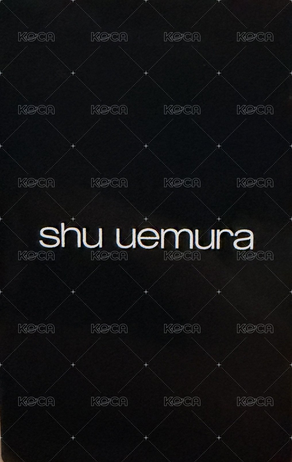 植村秀代言 代言卡 底妝組小卡 背面