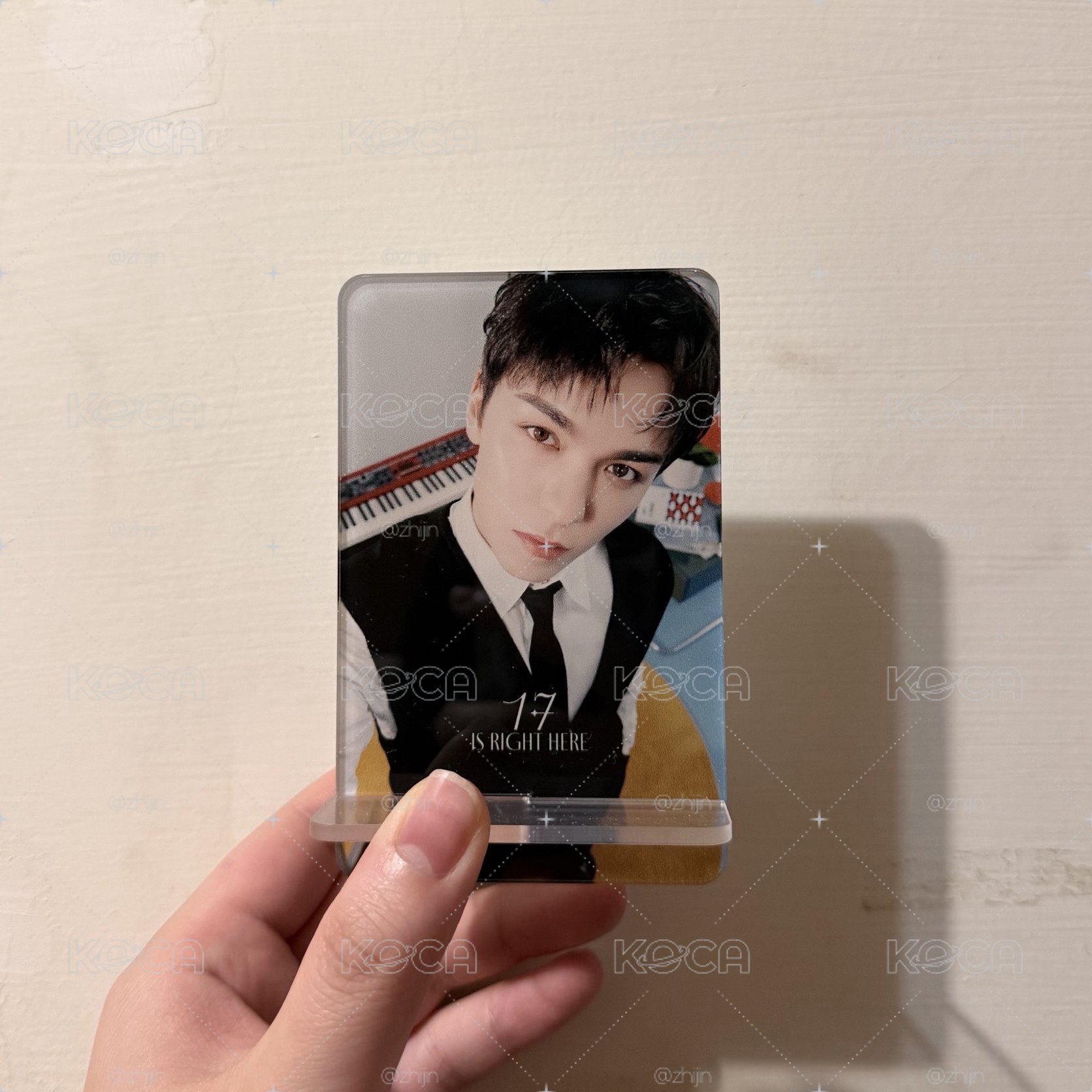 SEVENTEEN 17 IS RIGHT HERE WVS 特典 立牌/手機支架 VERNON 崔瀚率