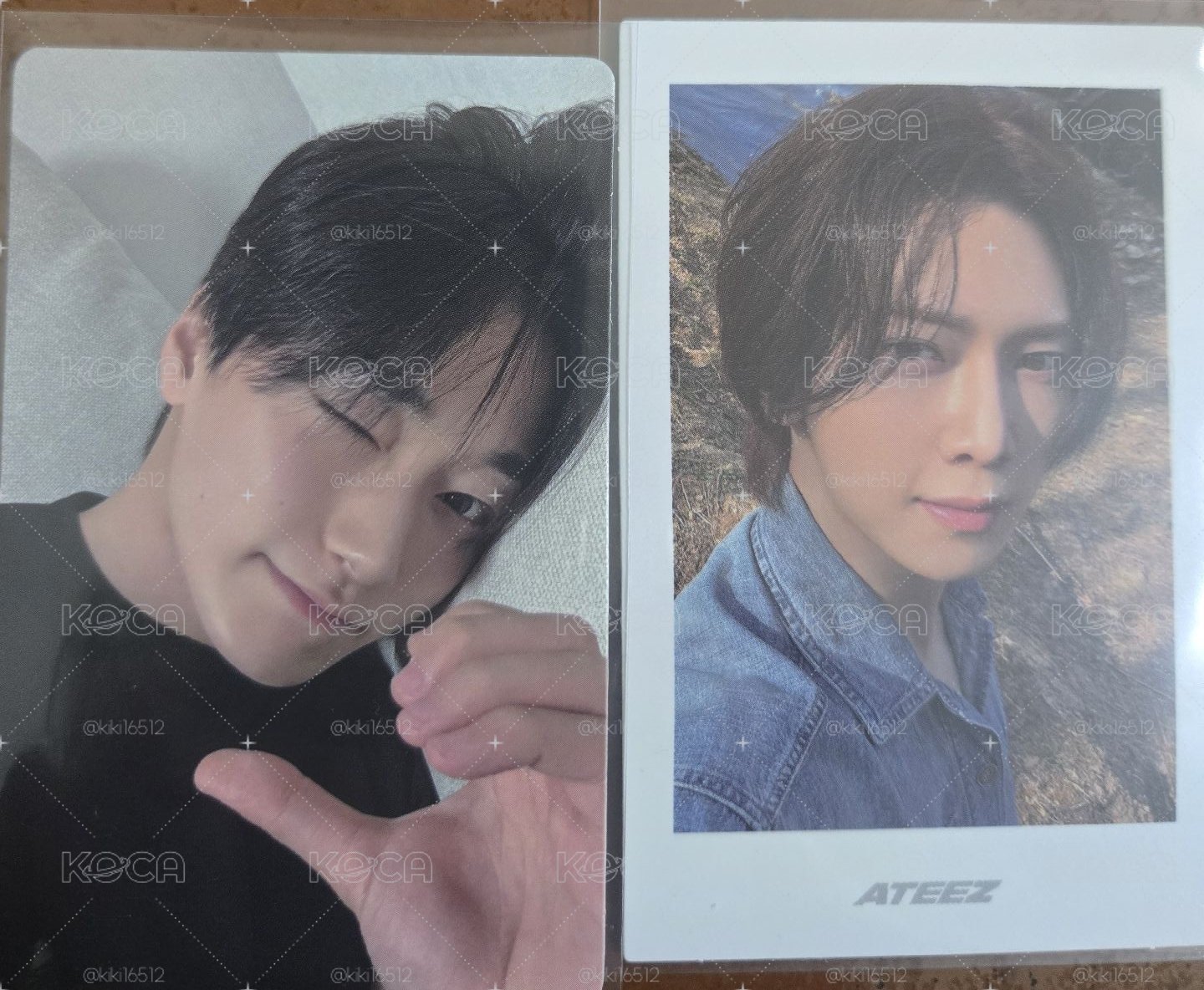 ATEEZ  傘愛心+尚拍立得
