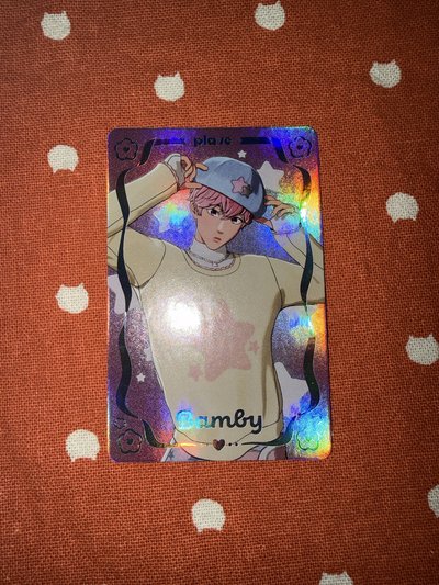 BBUU!專輯卡 閃卡💙🩷❤️