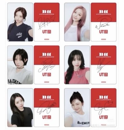 Babymonster UQ代言小卡