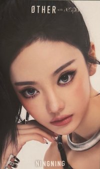 代言卡 ØTHER美瞳 代言卡 貼紙寧