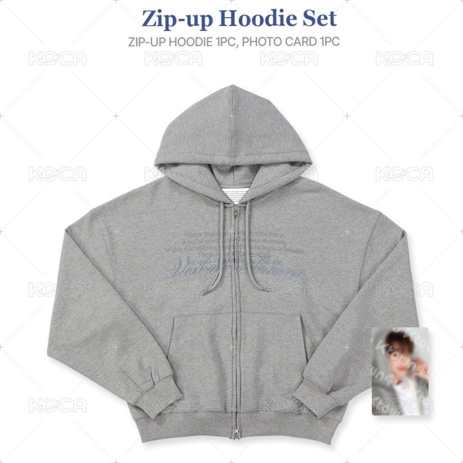 金廷祐寫真 周邊卡 Veil of Frame 外套卡 背面