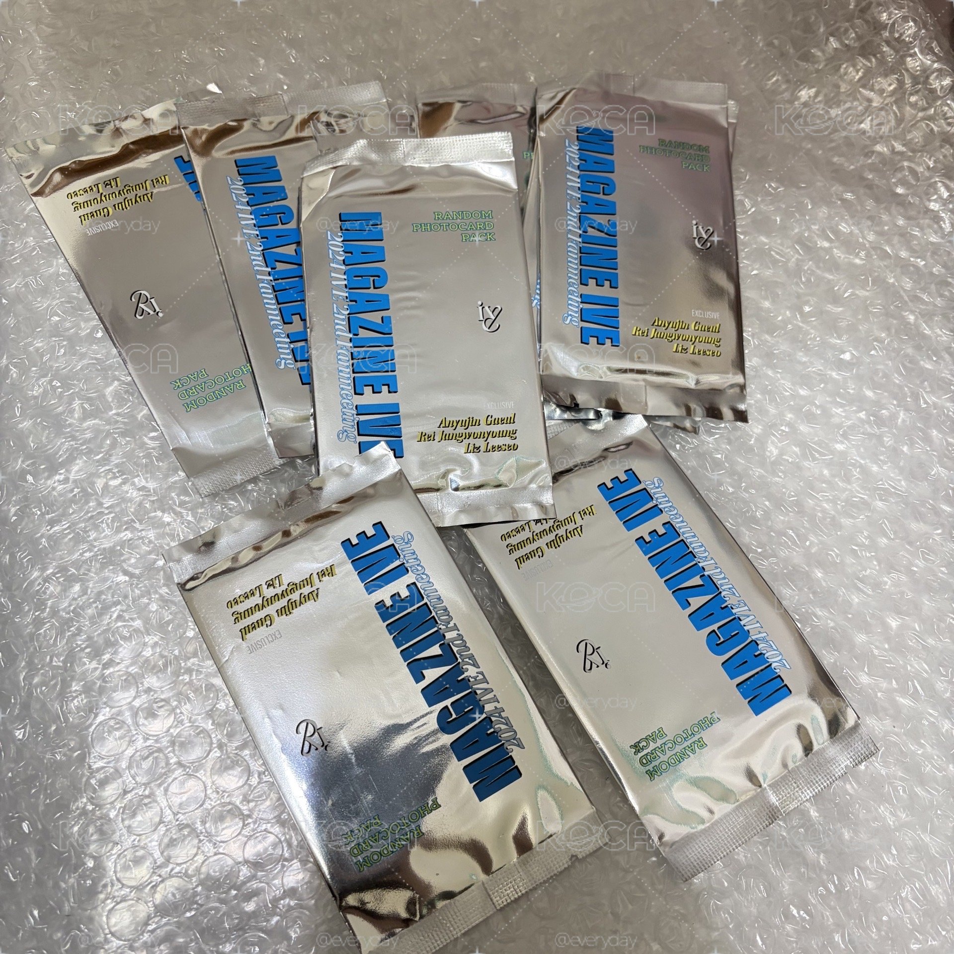 全新未拆 IVE 2nd 飯咪 MAGAZINE 隨機卡包