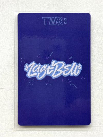 Last Bell 專輯卡 志薫