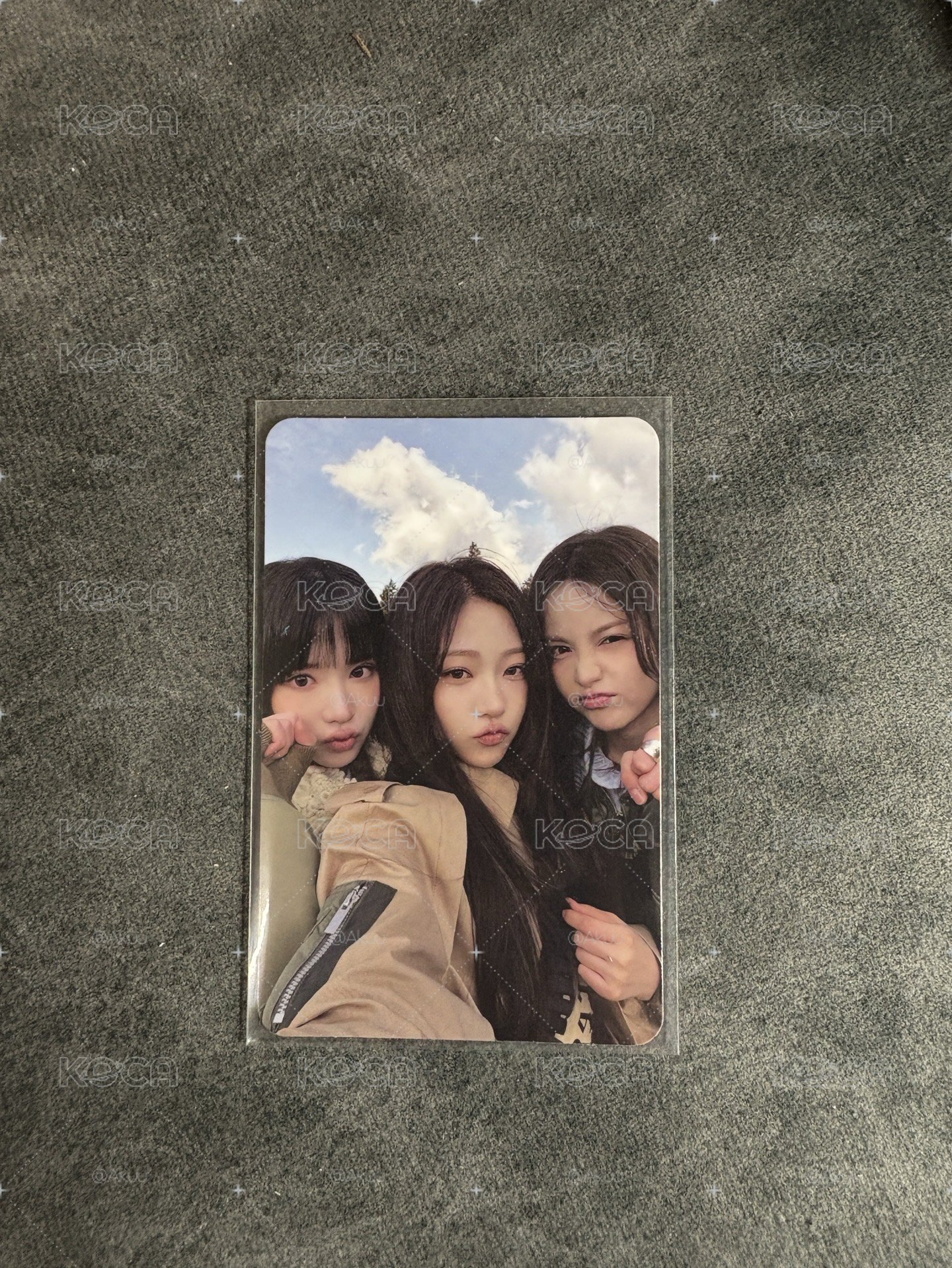 h2h jiwoo、stella、卡門合照