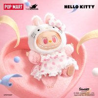 THE MONSTERS × 三麗鷗家族系列 - 搪膠毛絨掛件盲盒 吊飾 凱蒂貓（一般款）