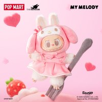 THE MONSTERS × 三麗鷗家族系列 - 搪膠毛絨掛件盲盒 吊飾 美樂蒂