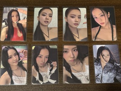 BLACKPINK DEADLINE 專輯卡 單成員一套畢業 JISOO JENNIE LISA